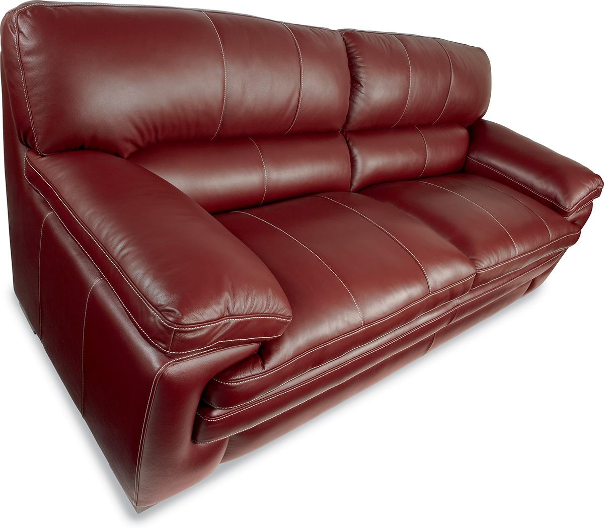 LaZBoy Dexter Casual Stationary Sofa with Pillow Top Arms and Seat